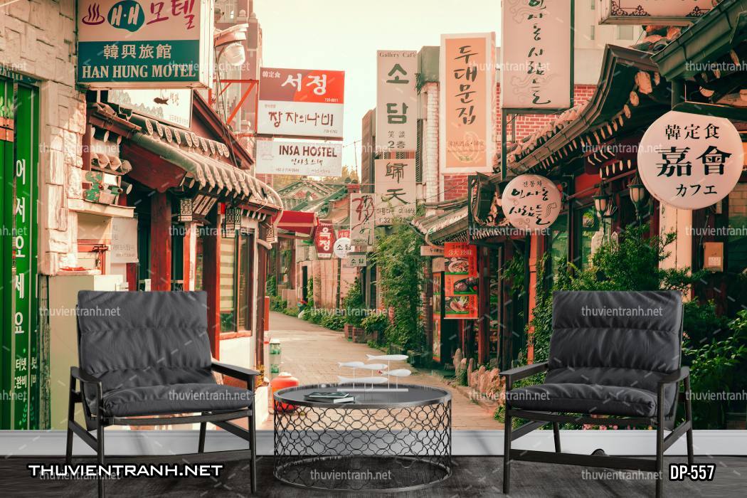 Tranh dán tường phong cảnh  đường phố Châu Âu - Kết quả tìm kiếm tranh tường