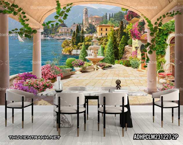  Tranh Phong Cảnh nước Ý, Tranh phong cảnh 3D, Phong cảnh Địa Trung Hải - Kết quả tìm kiếm tranh tường