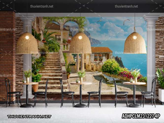  Tranh Phong Cảnh nước Ý, Tranh phong cảnh 3D, Phong cảnh Địa Trung Hải - Kết quả tìm kiếm tranh tường