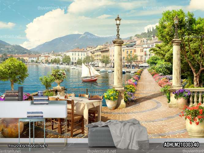  Tranh Phong Cảnh nước Ý, Tranh phong cảnh 3D, Phong cảnh Địa Trung Hải - Kết quả tìm kiếm tranh tường
