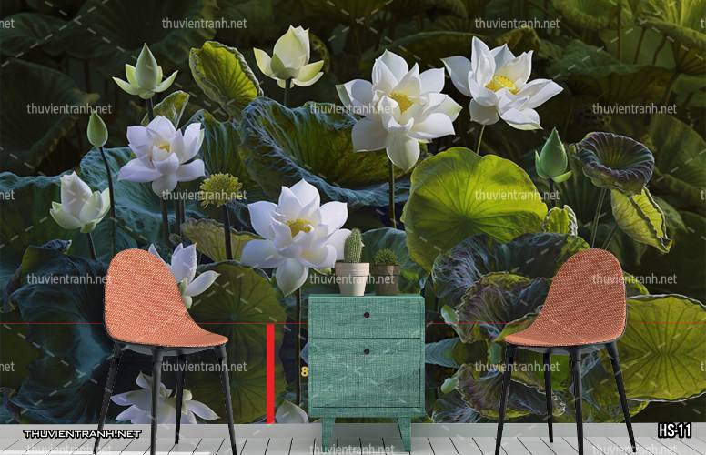 Tranh dán tường Hoa Sen - Kết quả tìm kiếm tranh tường