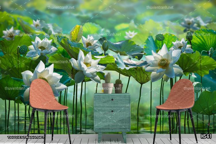  Tranh dán tường Hoa Sen - Kết quả tìm kiếm tranh tường