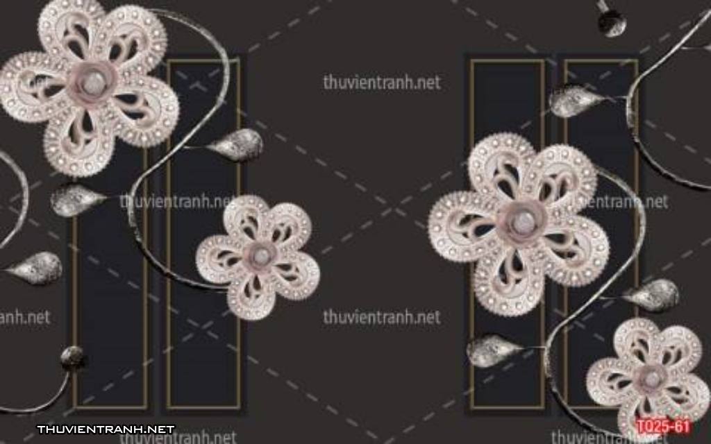 Tranh trang trí họa tiết 3D, tranh trang trí hoa lá 3D - Kết quả tìm kiếm tranh tường