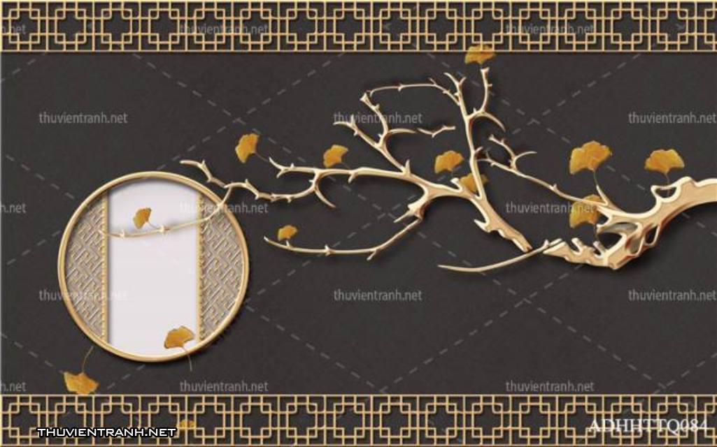 Tranh 3D nền tường phào chỉ và họa tiết trang trí thiên nhiên - Kết quả tìm kiếm tranh tường
