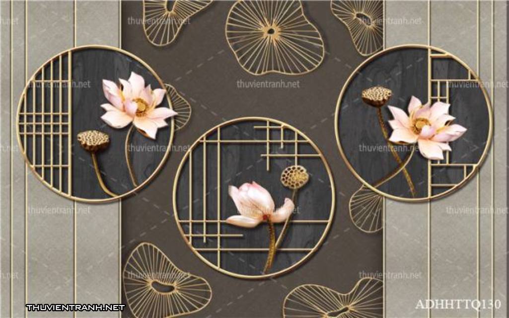 Tranh 3D nền tường phào chỉ và họa tiết trang trí thiên nhiên - Kết quả tìm kiếm tranh tường