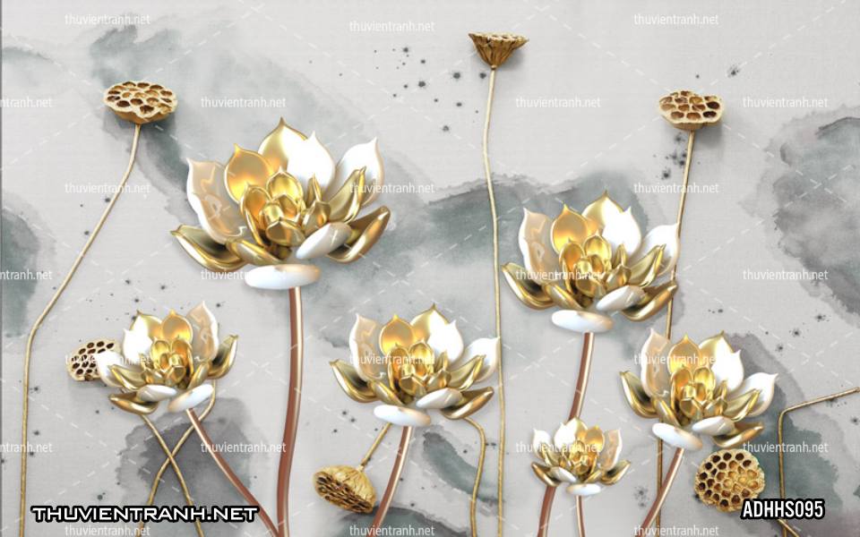  Tranh dán tường Hoa Sen 3D - Kết quả tìm kiếm tranh tường