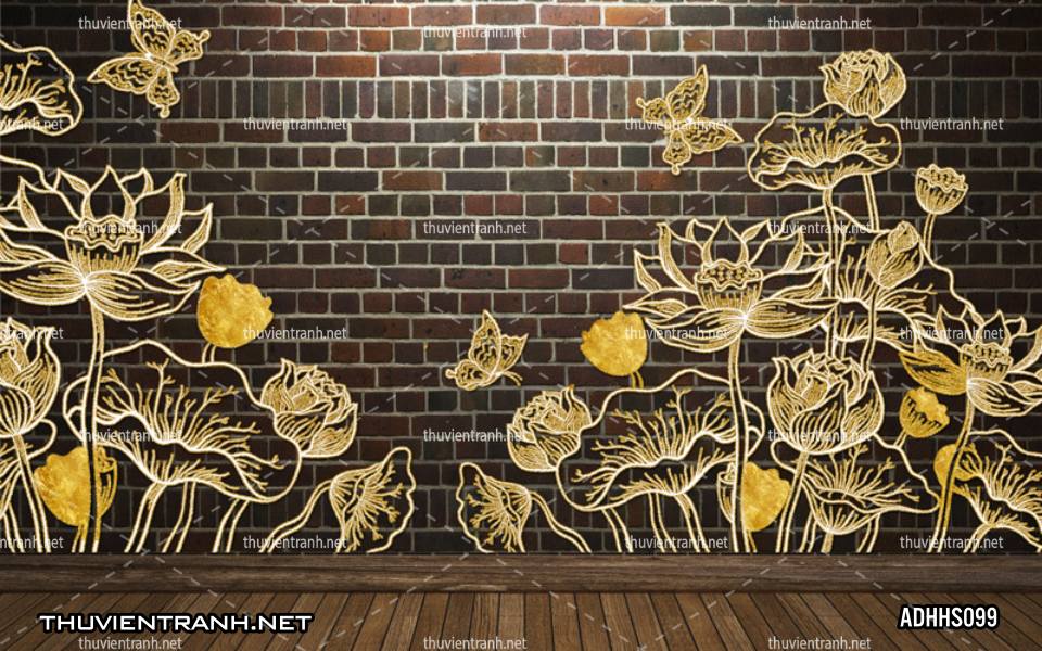  Tranh dán tường Hoa Sen 3D - Kết quả tìm kiếm tranh tường