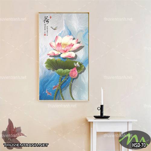  Tranh dán tường Hoa Sen Khổ Đứng - Kết quả tìm kiếm tranh tường