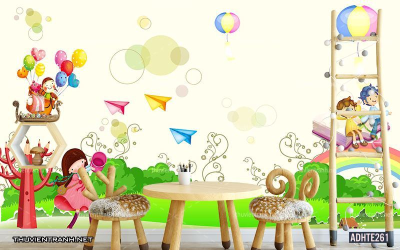 Tranh dán tường trang trí phòng ngủ trẻ em - Kết quả tìm kiếm tranh tường