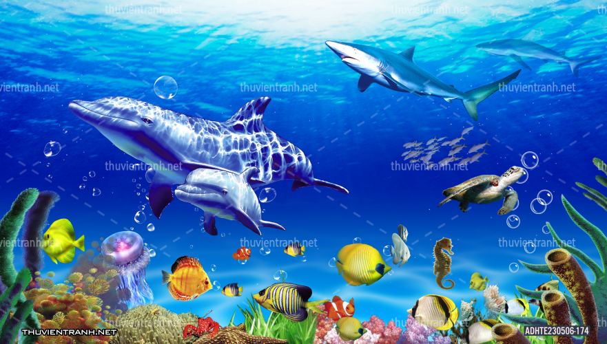  Tranh dán tường  trẻ em - Tranh tường chất lượng cao