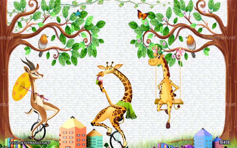 Tranh dán tường  trẻ em - Kết quả tìm kiếm tranh tường