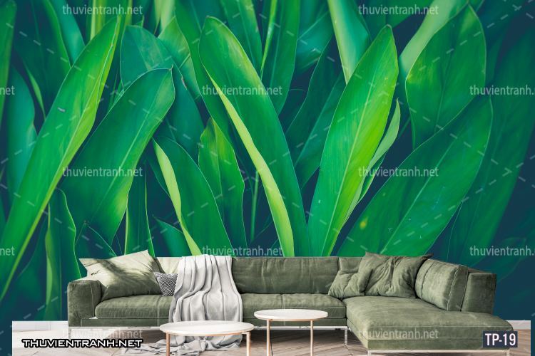 Tranh dán tường Hoa lá nhiệt đới, Tropical Leaves - Tranh tường chất lượng cao
