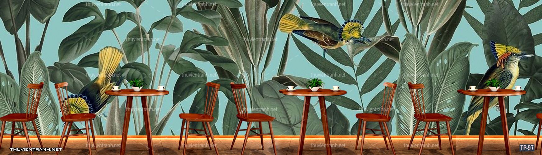 Tranh dán tường Hoa lá nhiệt đới, Tropical Leaves - Kết quả tìm kiếm tranh tường