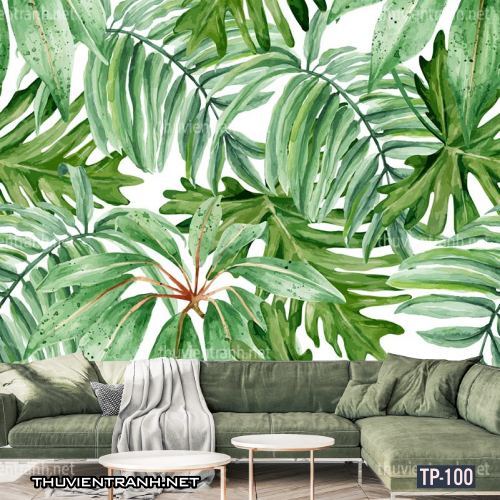 Tranh dán tường Hoa lá nhiệt đới, Tropical Leaves - Kết quả tìm kiếm tranh tường