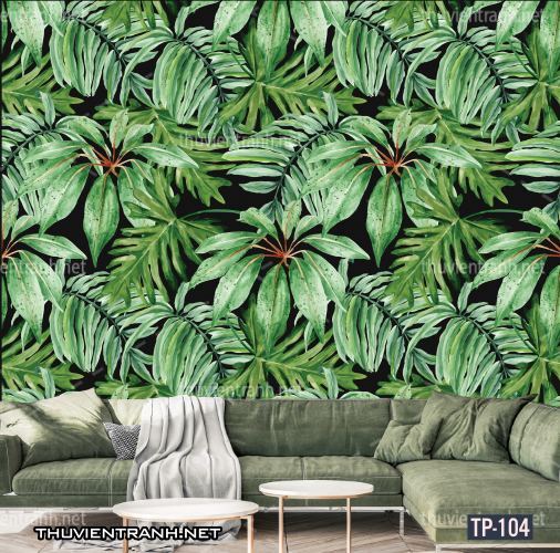 Tranh dán tường Hoa lá nhiệt đới, Tropical Leaves - Kết quả tìm kiếm tranh tường