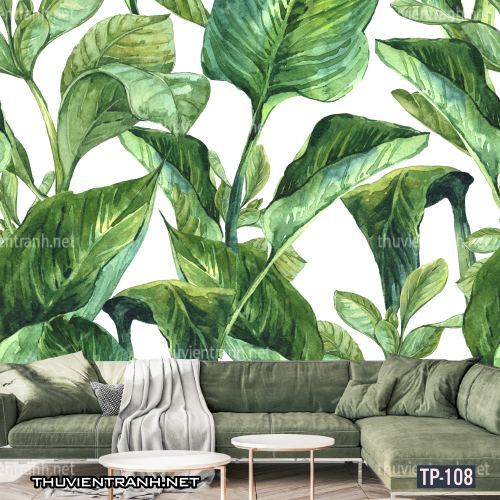 Tranh dán tường Hoa lá nhiệt đới, Tropical Leaves - Kết quả tìm kiếm tranh tường