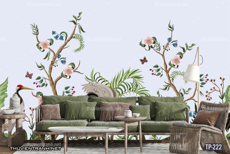 Tranh dán tường Hoa lá nhiệt đới, Tropical Leaves - Kết quả tìm kiếm tranh tường