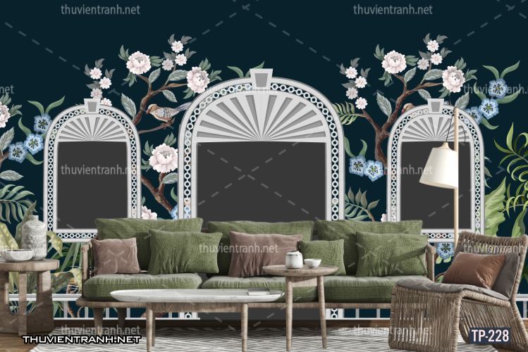 Tranh dán tường Hoa lá nhiệt đới, Tropical Leaves - Kết quả tìm kiếm tranh tường