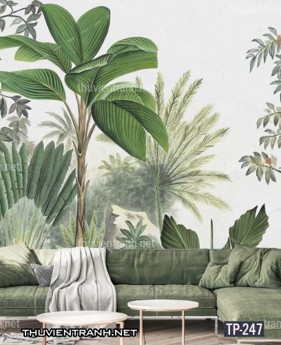 Tranh dán tường Hoa lá nhiệt đới, Tropical Leaves - Kết quả tìm kiếm tranh tường