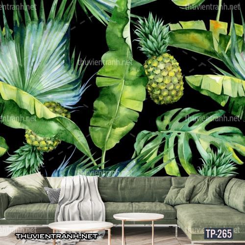 Tranh dán tường Hoa lá nhiệt đới, Tropical Leaves - Kết quả tìm kiếm tranh tường