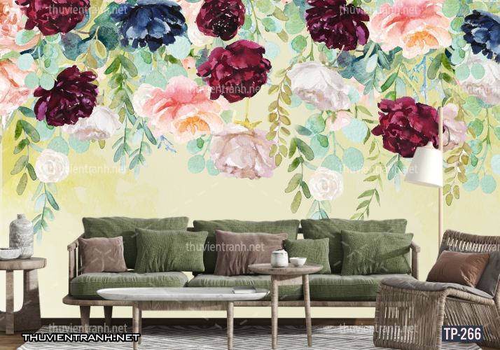 Tranh dán tường Hoa lá nhiệt đới, Tropical Leaves - Kết quả tìm kiếm tranh tường